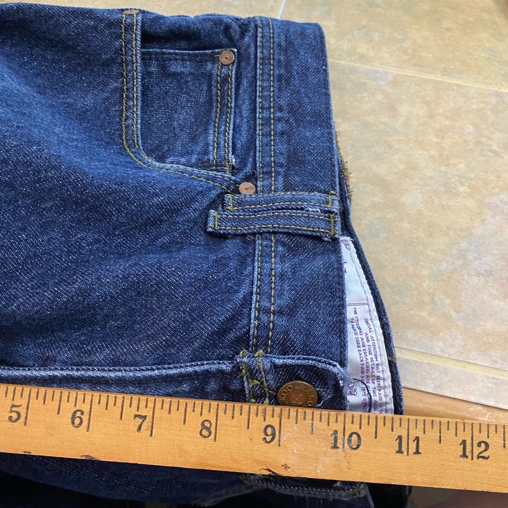A.K.O.O. Denim Men’s Blue Jeans Size 36 Streetwear - Picture 14 of 16